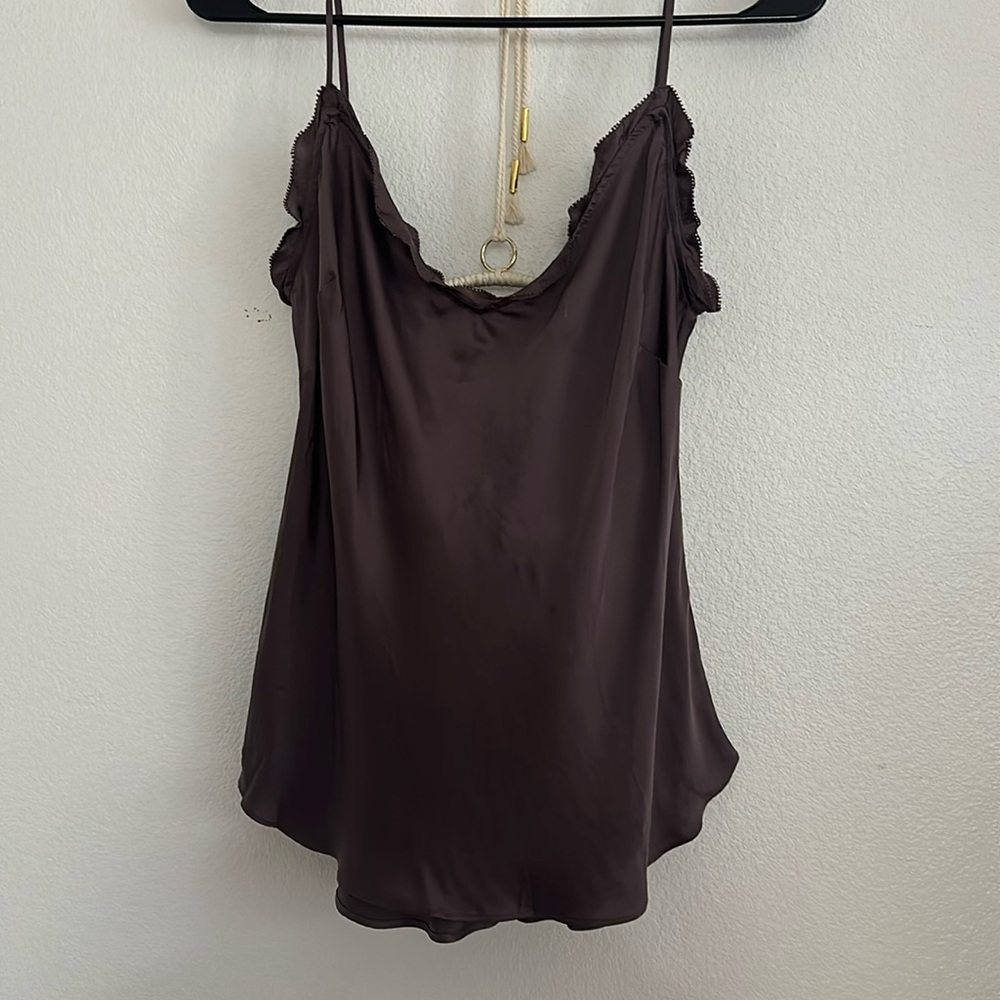 Brand new satin tank